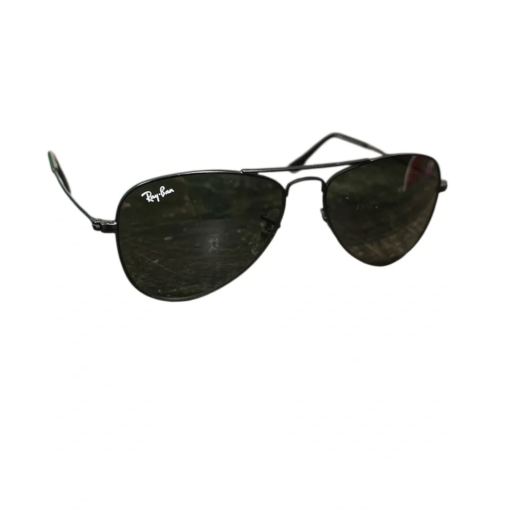 Ray-Ban Kids Aviator Sunglasses - Black - Picture 2 of 7